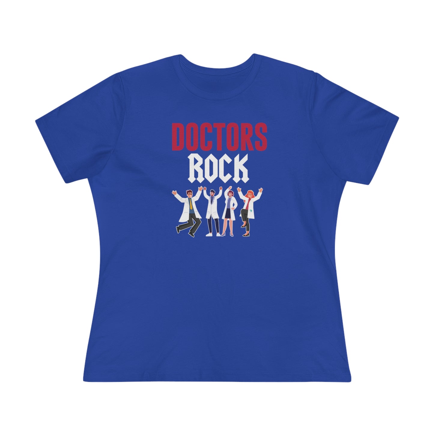 Doctors Rock Women's Premium Tee, Doctor shirts, Doctor gift ideas, Future Doctor Shirt, gift for doctors, women shirt with doctor design