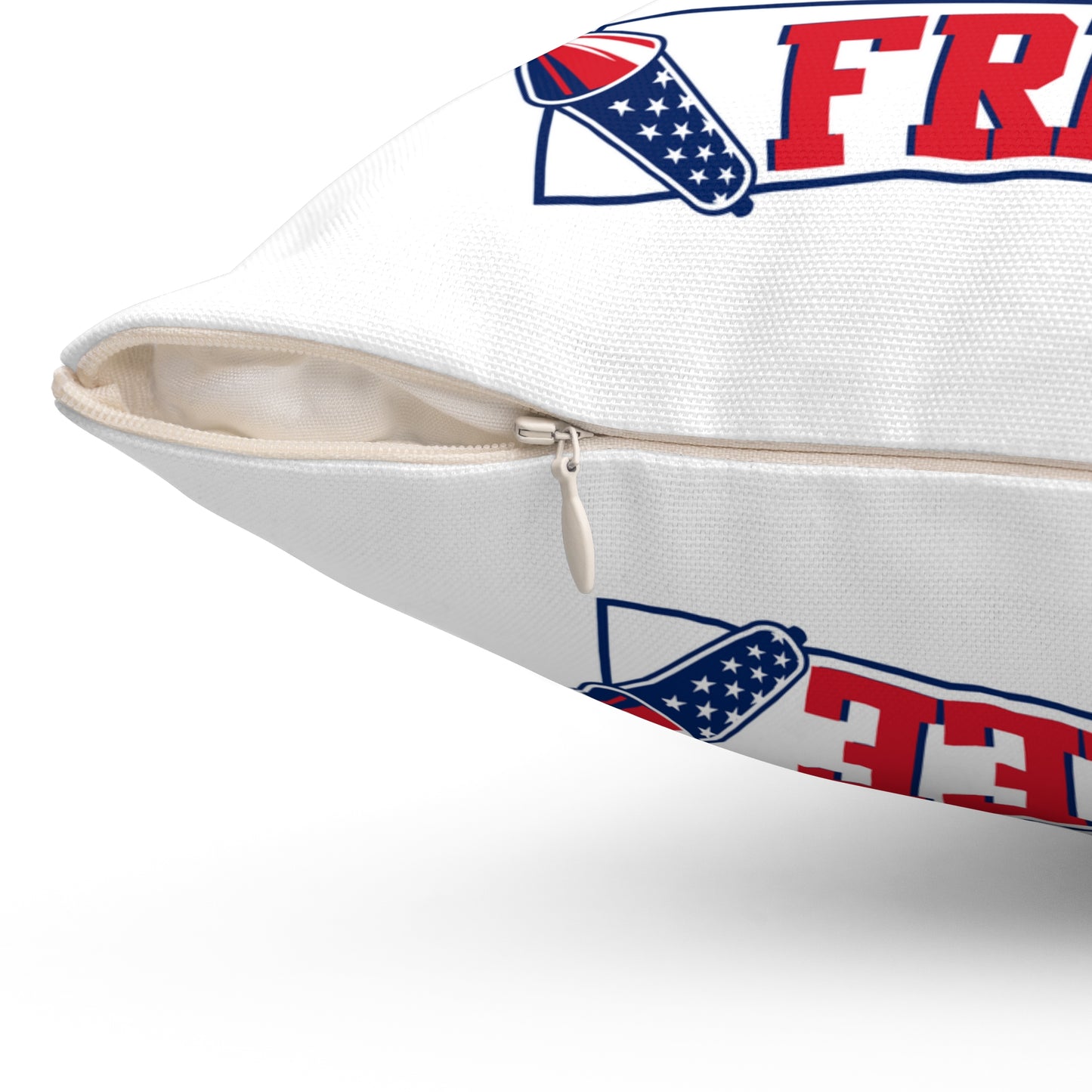 Blessed to be Free Spun Polyester Square Pillow