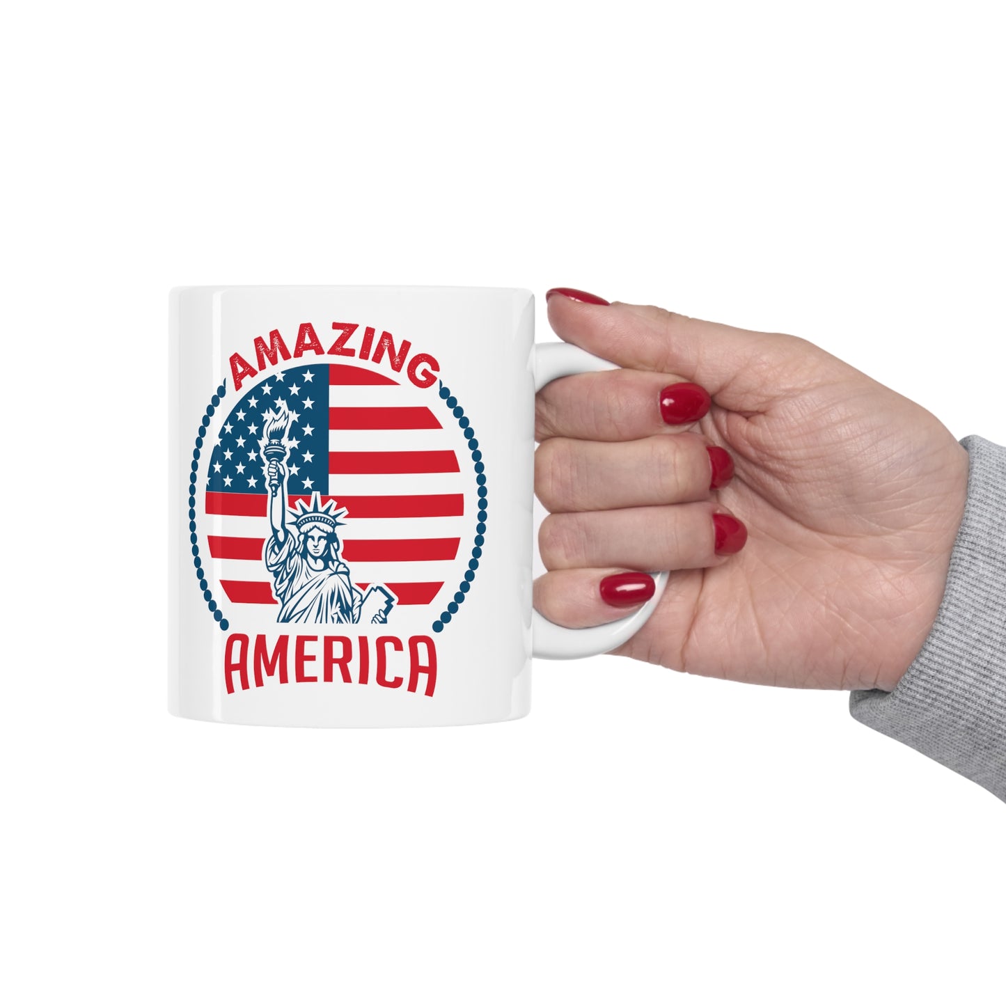 Amazing America Ceramic Mug 11oz