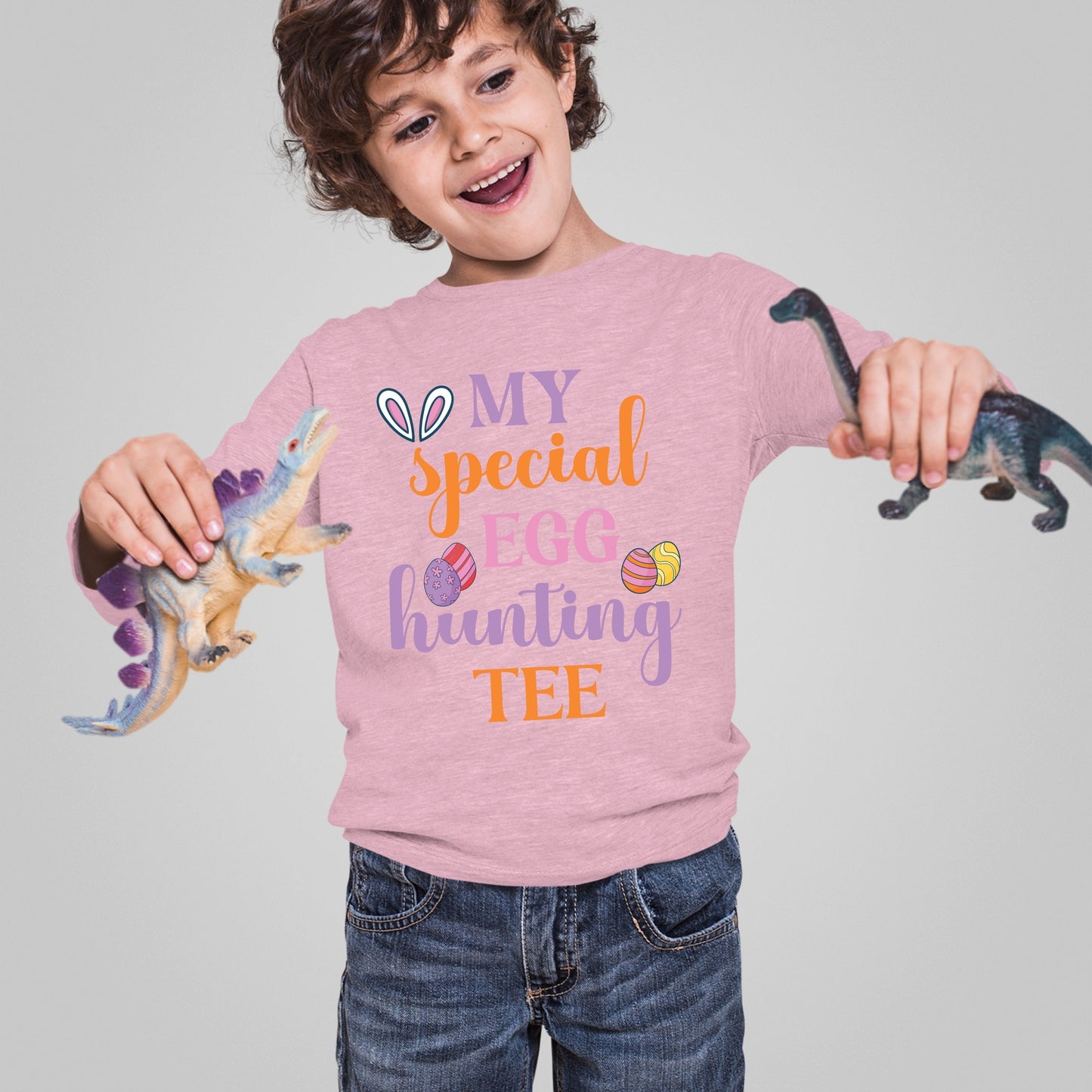 My Special Egg Hunting Tee - Toddler Long Sleeve Tee