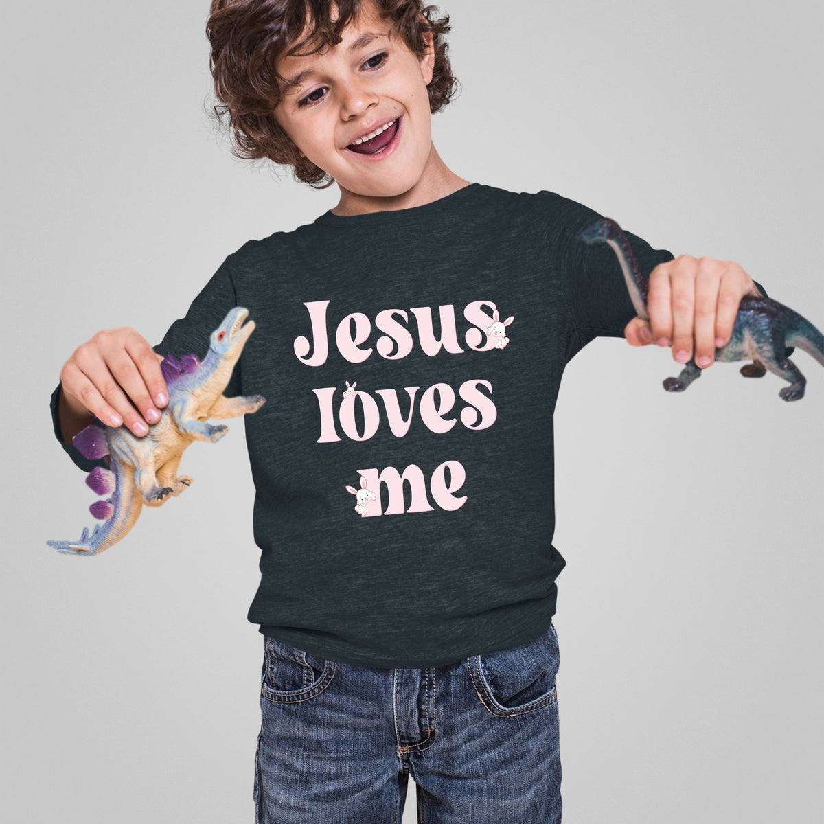 Jesus Loves Me - Toddler Long Sleeve Tee
