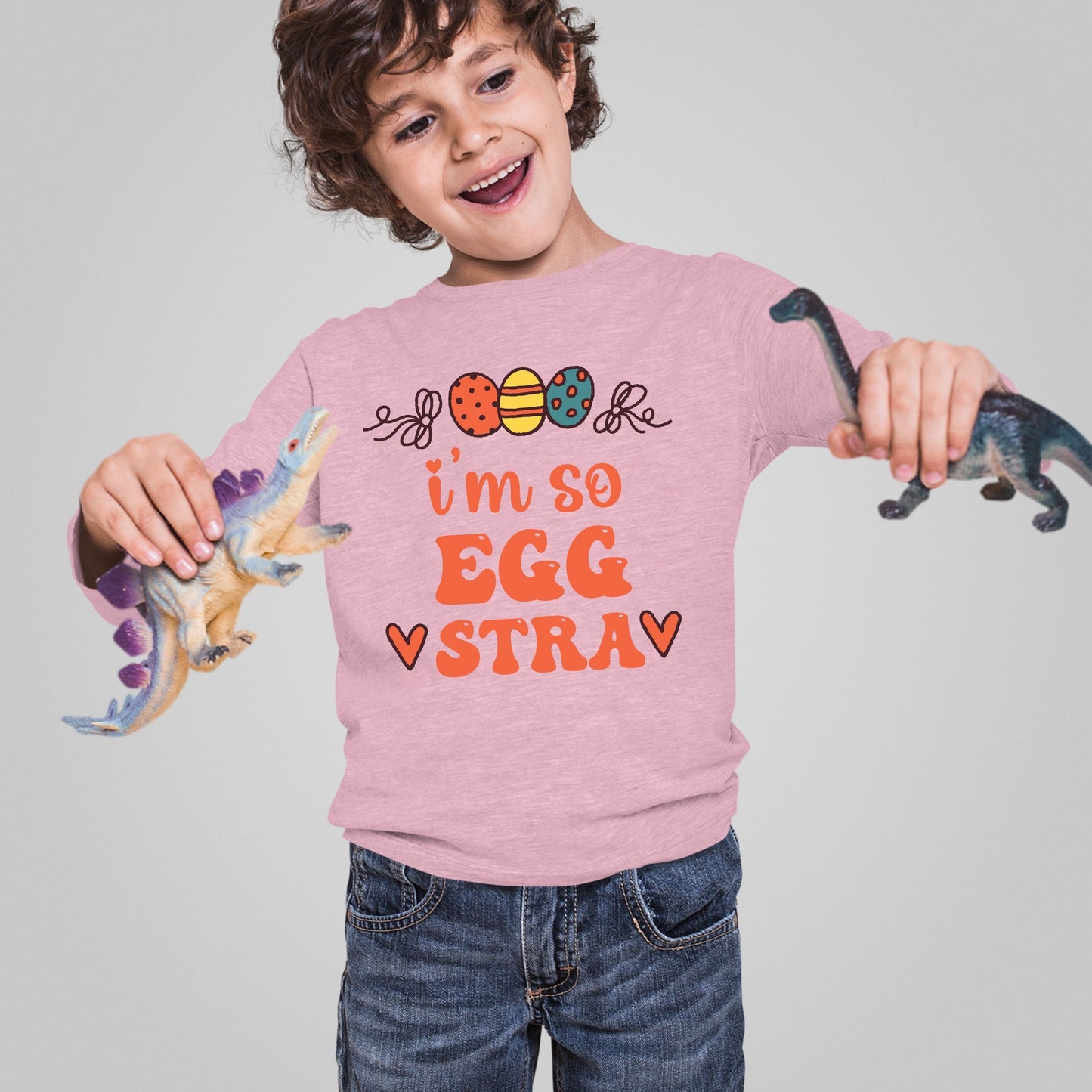 I'm So Eggstra - Toddler Long Sleeve Tee