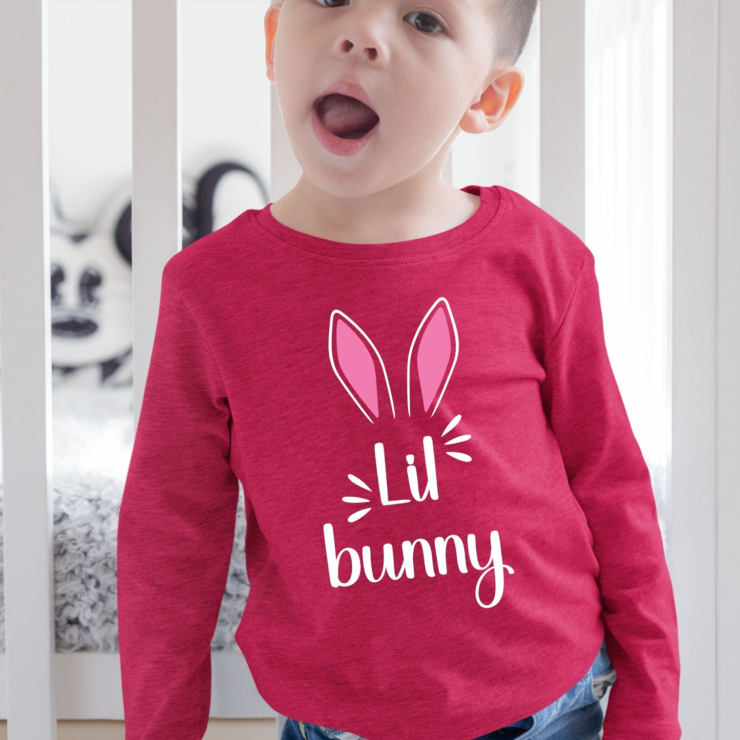Lil Bunny - Toddler Long Sleeve Tee