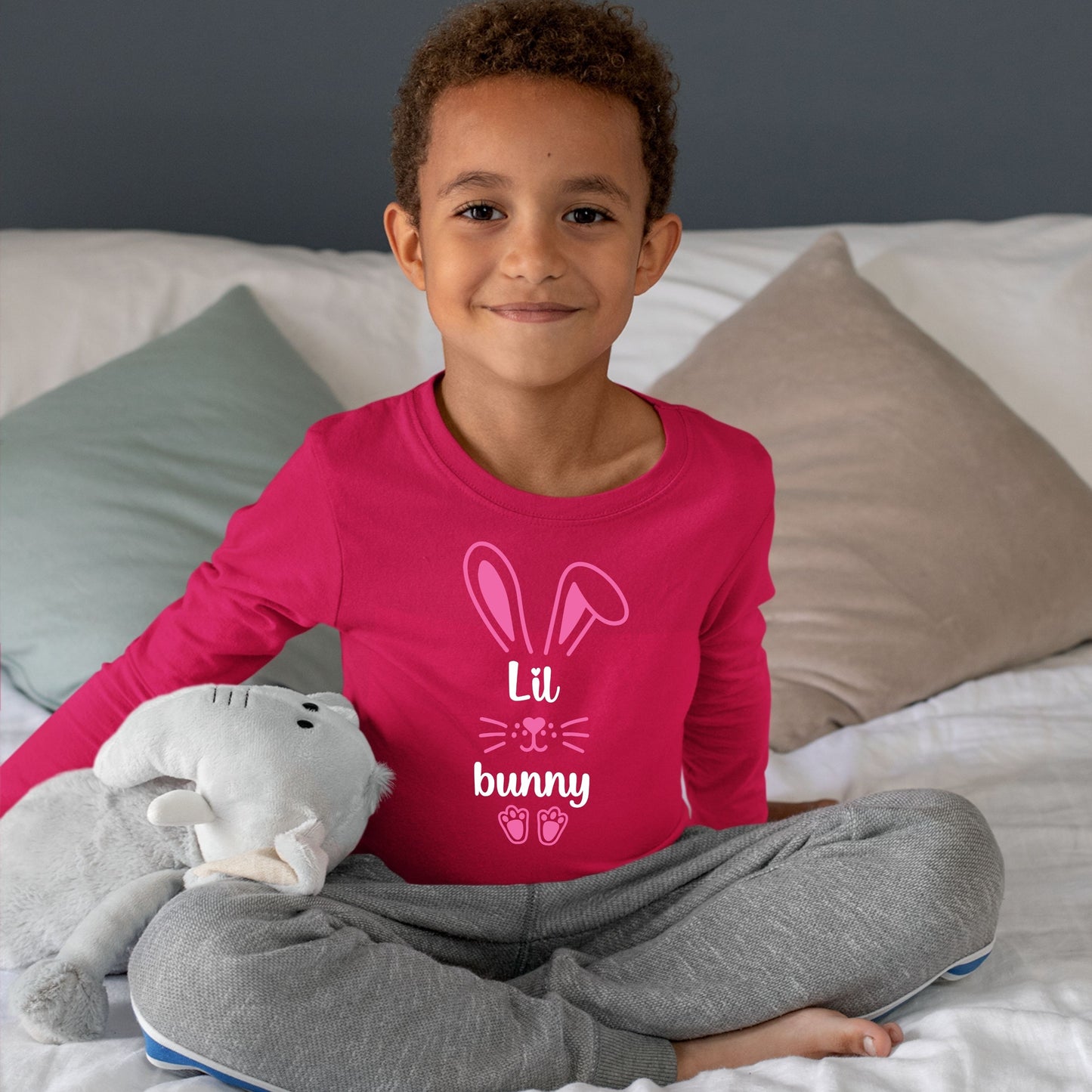Lil Bunny - Toddler Long Sleeve Tee