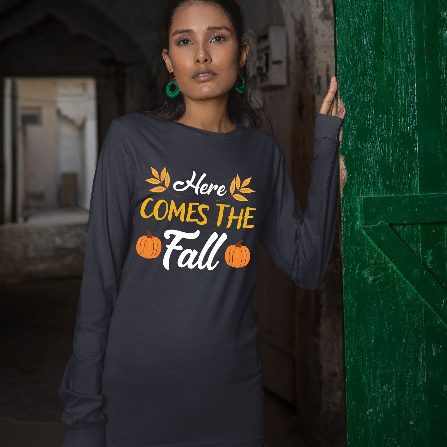 Fall Here Comes Fall Sweatshirt, Fall Sweatshirt, Fall Sweater for Men, Fall Sweater for Women, Fall Gift Ideas, Cute Fall Sweatshirt