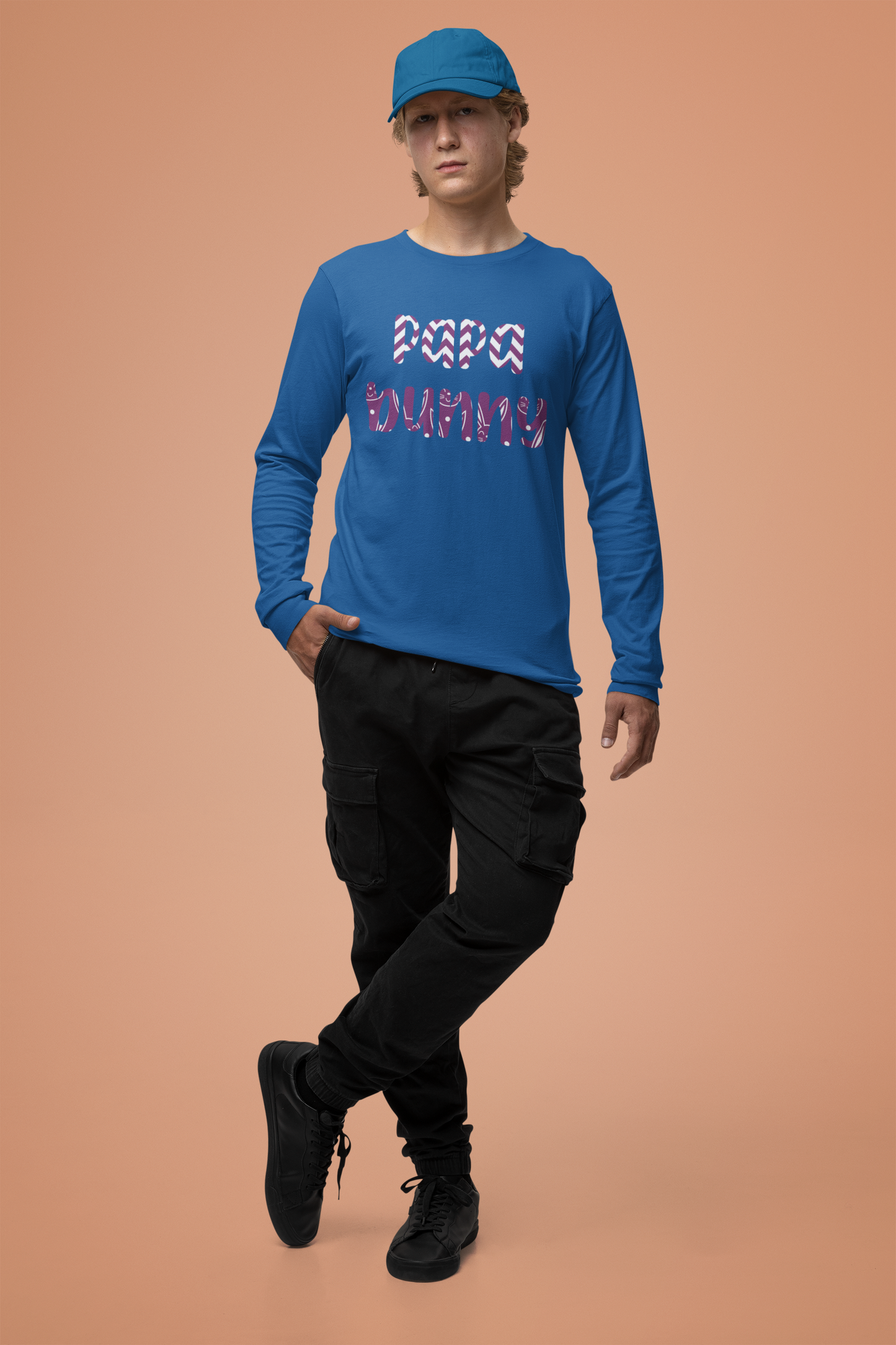 Papa Bunny - Unisex Ultra Cotton Long Sleeve Tee