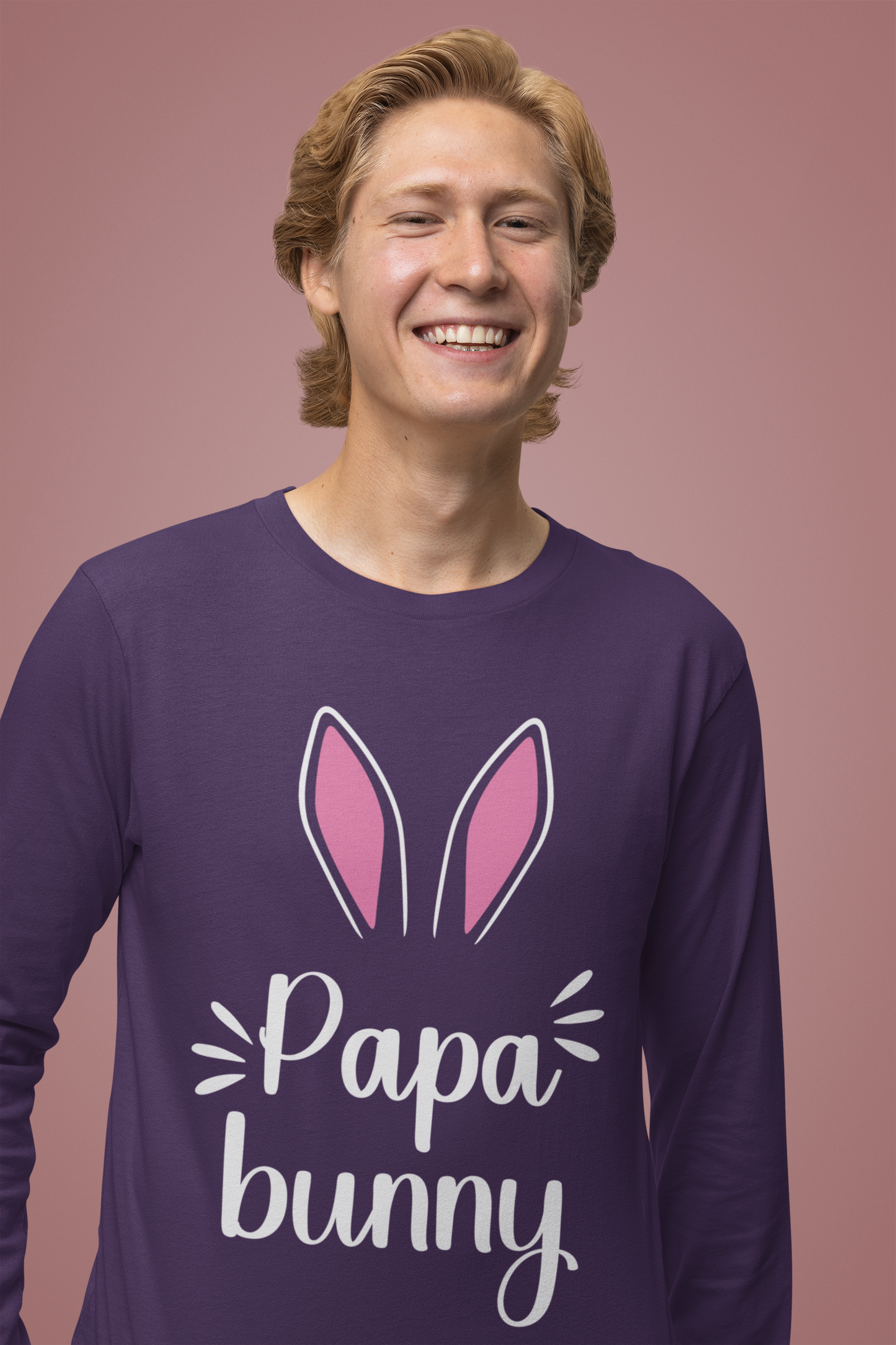Papa Bunny - Unisex Ultra Cotton Long Sleeve Tee