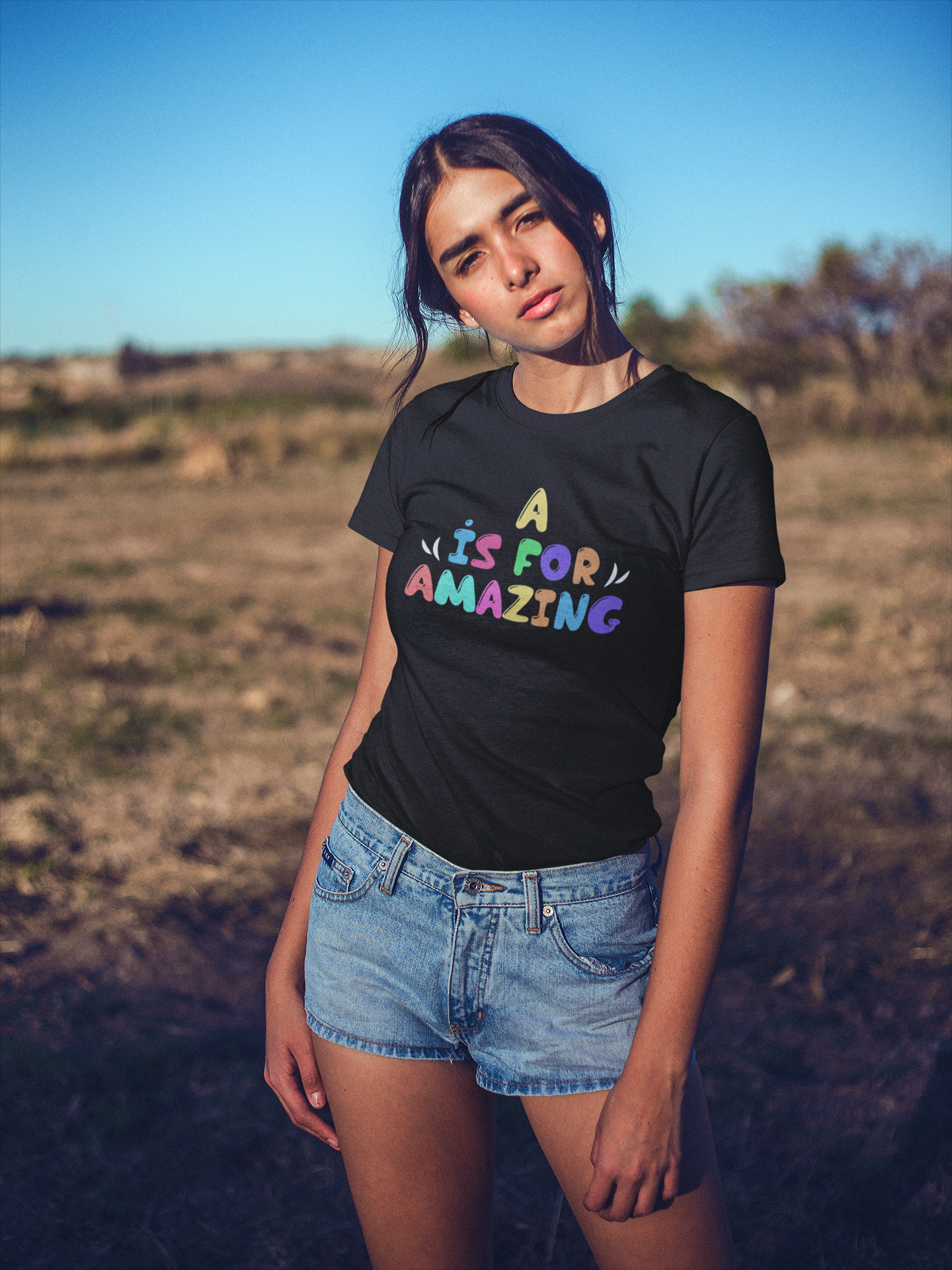 A is For Amazing Women's Premium Tee, Amazing shirts, Inspirational shirts, Motivational Shirts, Positive shirts, Trendy tees