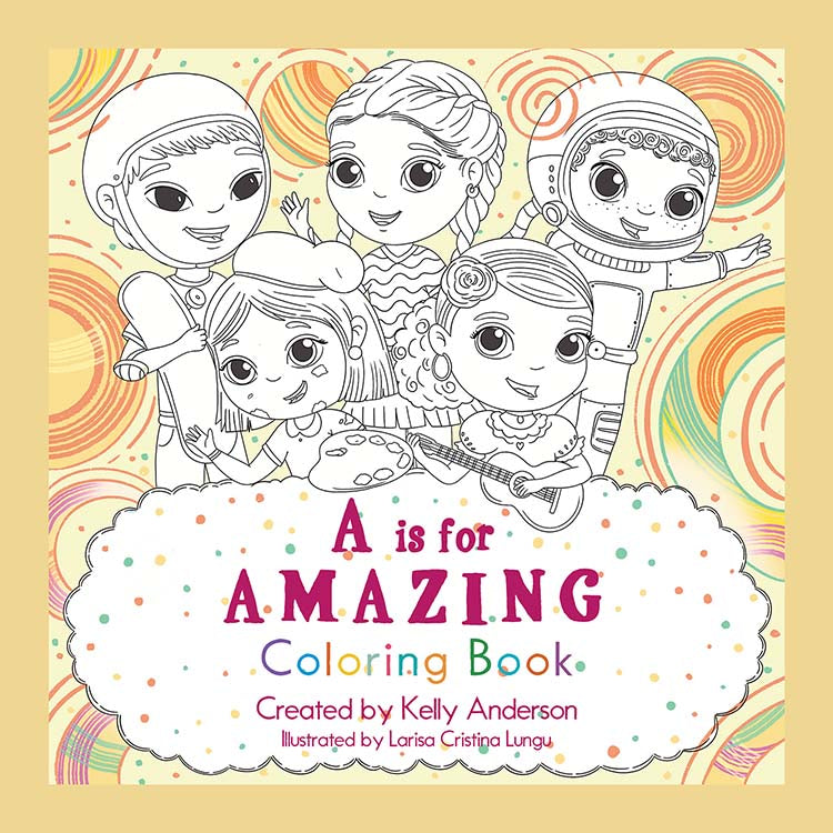 A is for Amazing Coloring Book