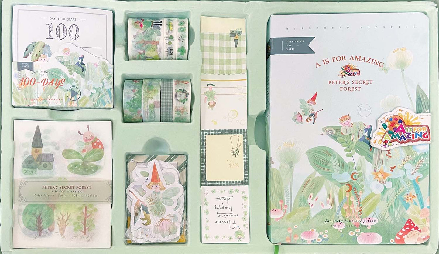 Notebook & Sticker Set