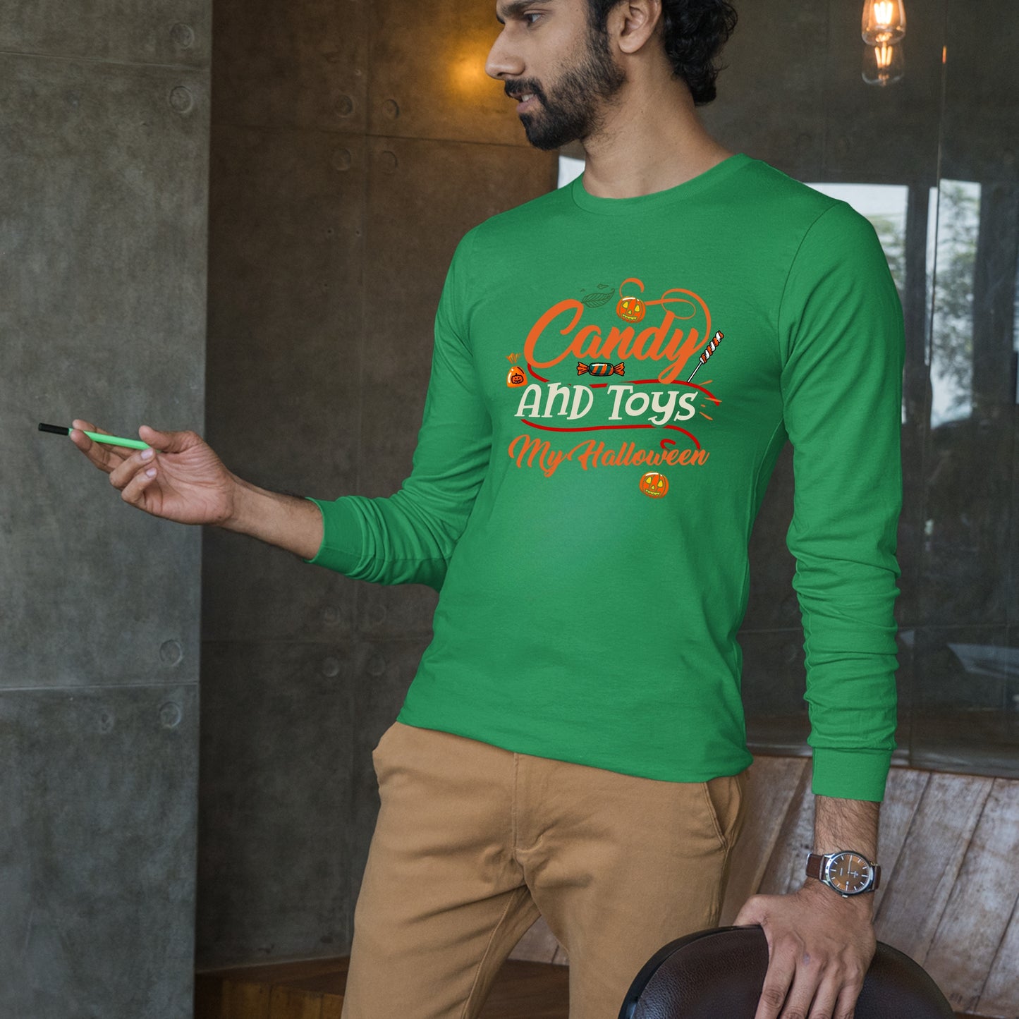 Halloween Candy and Toys Sweatshirt, Halloween Gift Sweatshirt, Halloween Sweater, Cute Halloween Sweatshirt, Funny Halloween Sweatshirt