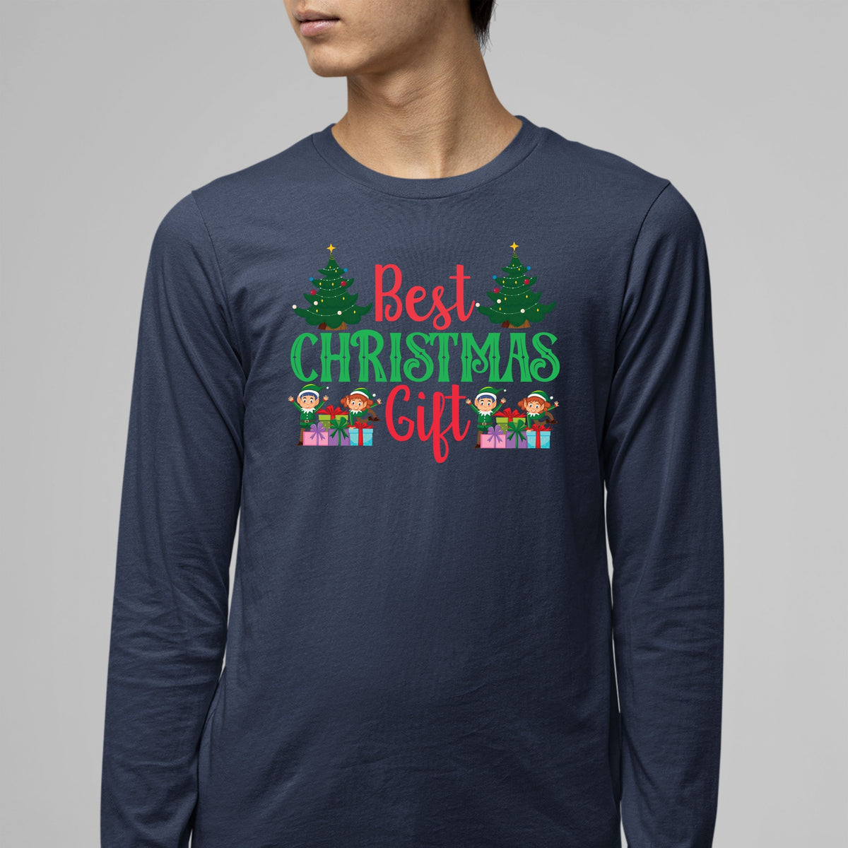 Best Christmas Gift, Christmas Crewneck For Men, Christmas Long Sleeves, Christmas Present, Christmas Sweater, Christmas Sweatshirt