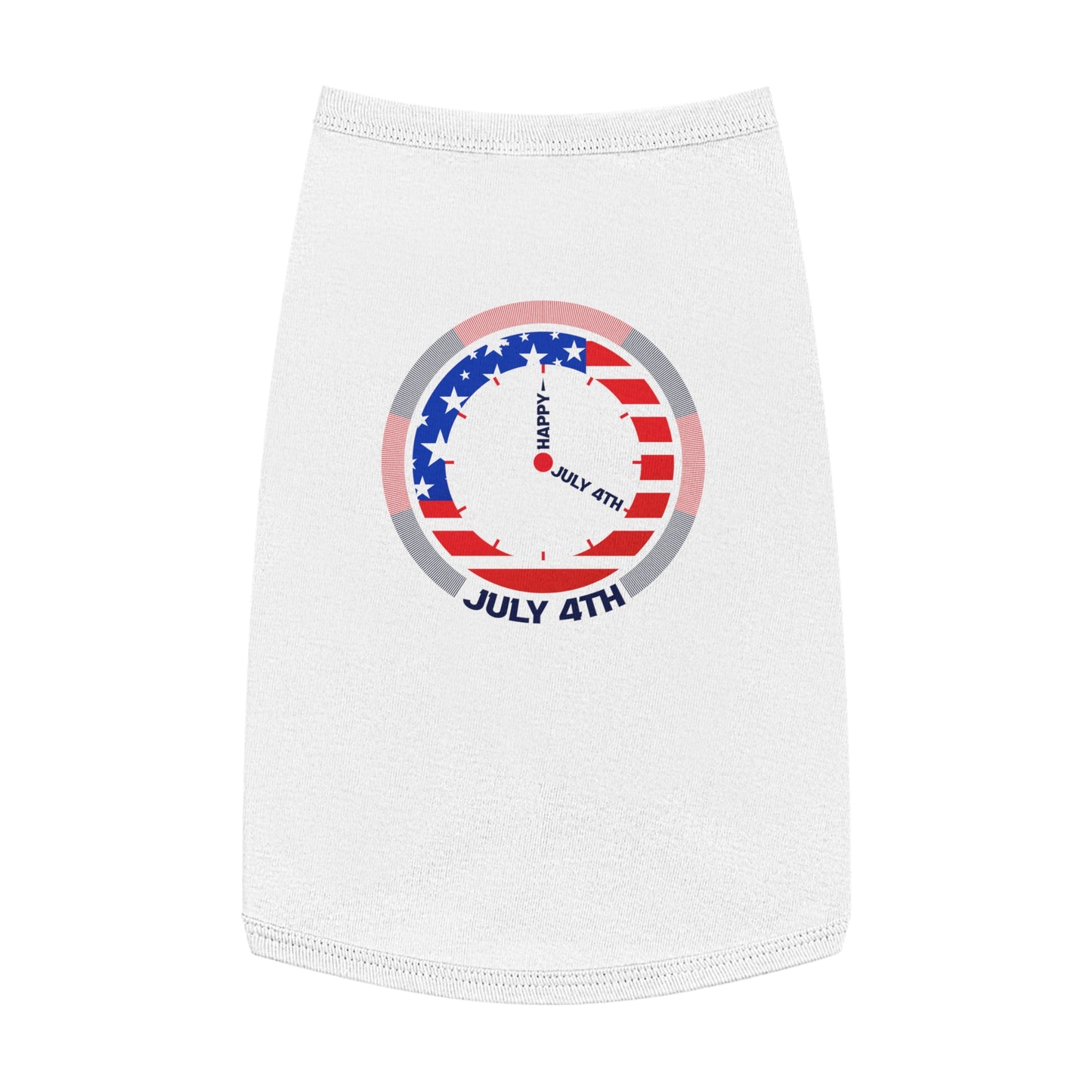 Happy July 4th Pet Tank Top