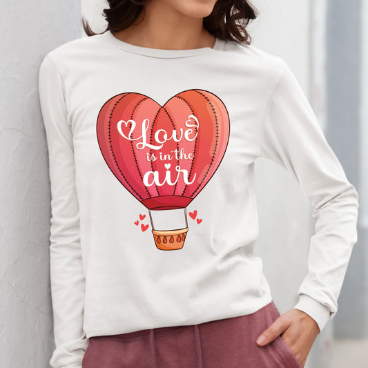 Love Is In The Air, Groovy Valentine, Retro Valentine, Funny Valentine, Valentines Shirt Women, Valentines Shirt for Her, Gifts for Her