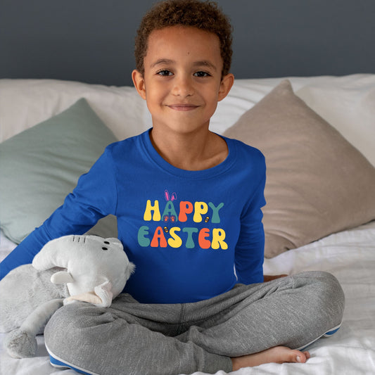 Happy Easter - Toddler Long Sleeve Tee