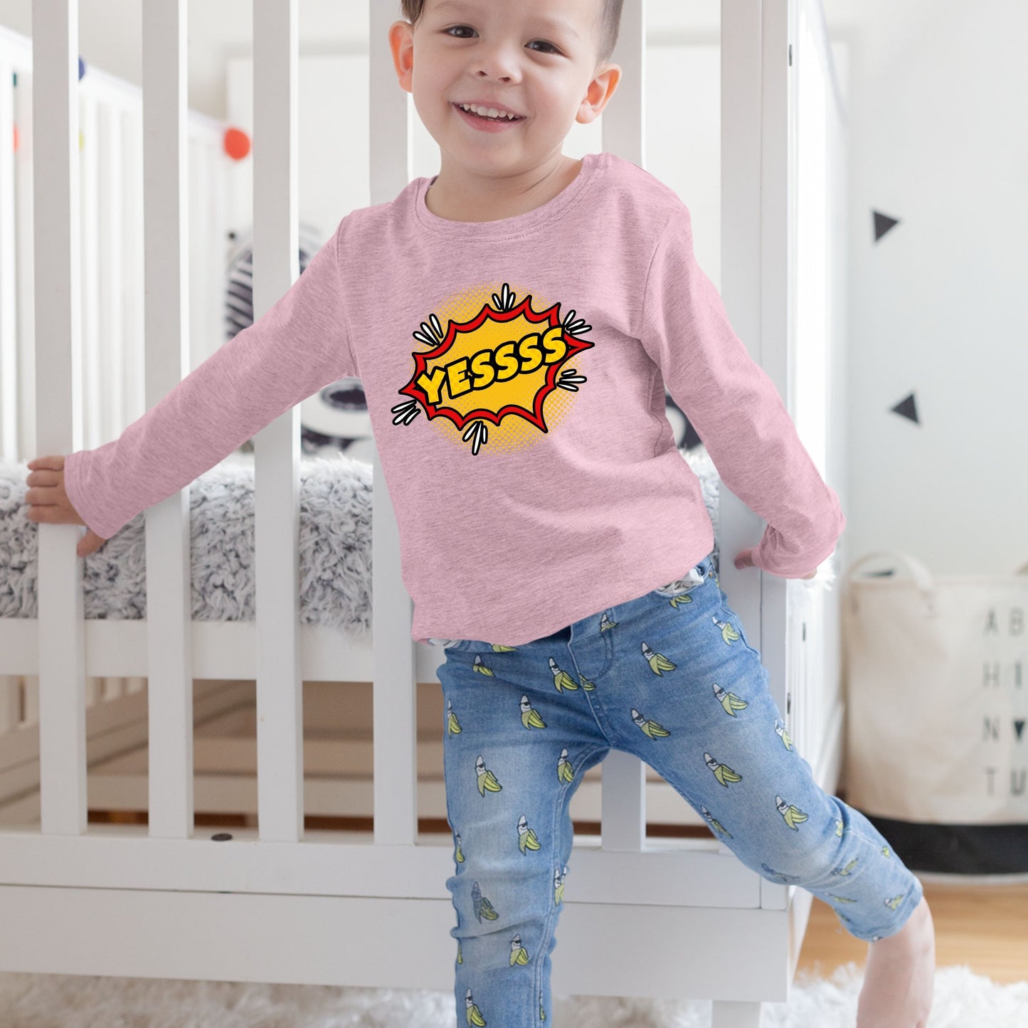 Yessss, Toddler Long Sleeves, Christmas Shirts, Christmas Sweatshirts, Christmas, Christmas Clothing, Christmas Decor