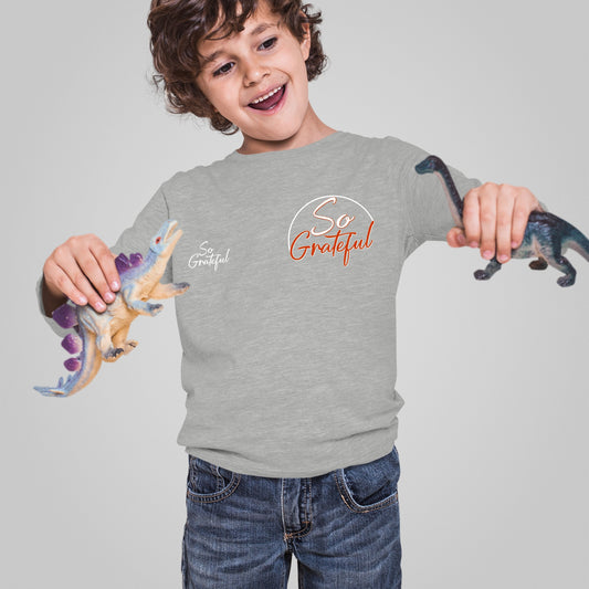 So Grateful, Thanksgiving Sweatshirt, Thanksgiving Sweater for kids, Thanksgiving Gift Ideas, Cute Thanksgiving