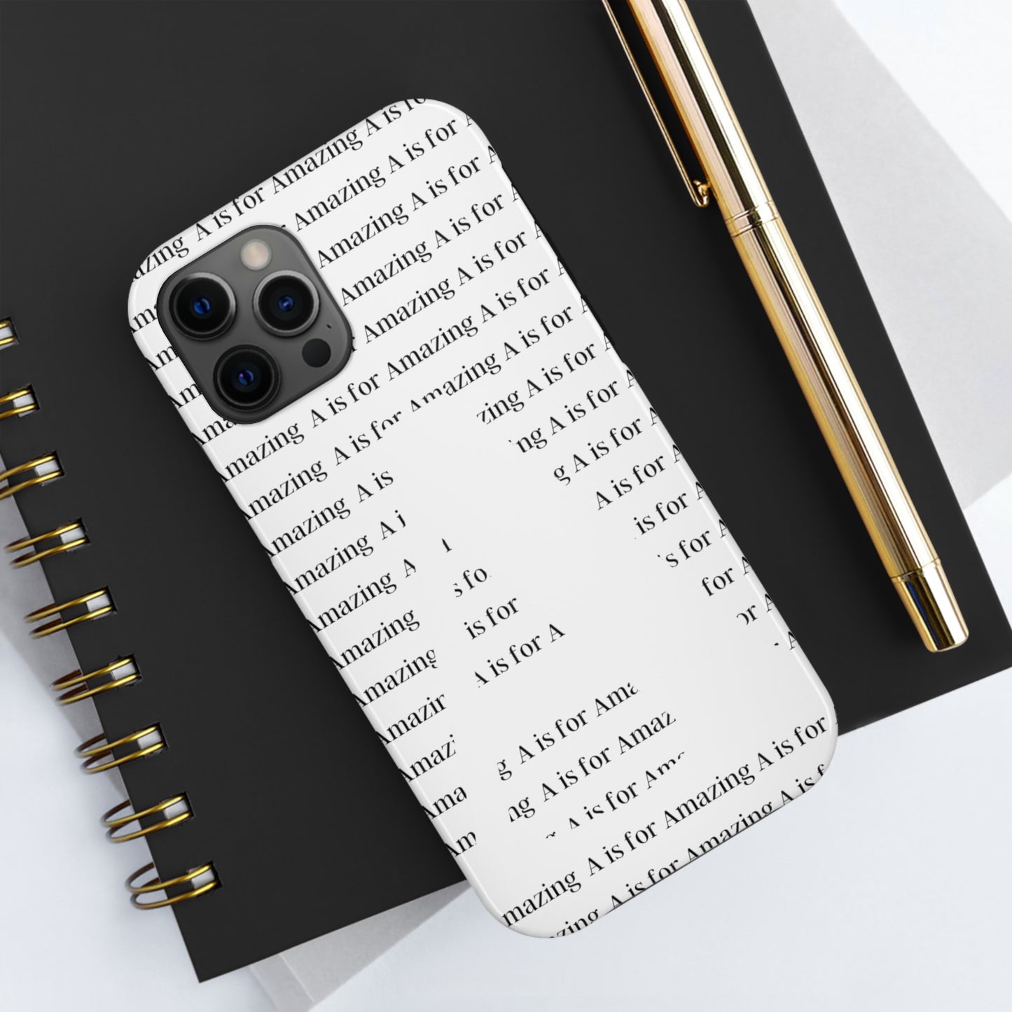 A is for Amazing Tough Phone Cases