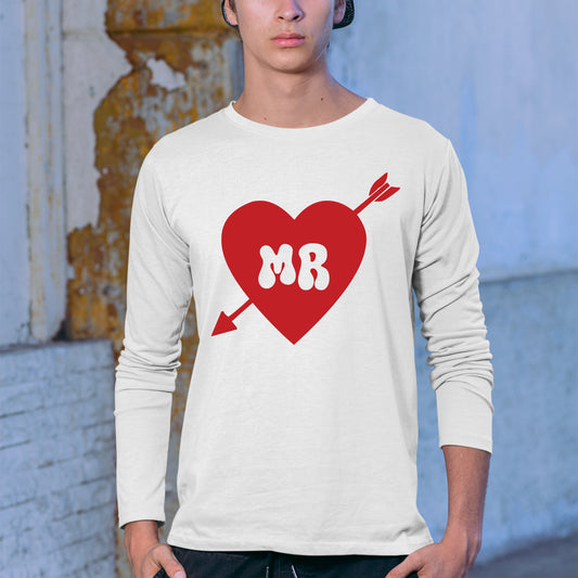 MR, Lovely Valentine, 14th February, Valentine Art Shirt, Valentine Design, Valentines Day, Valentines Shirt