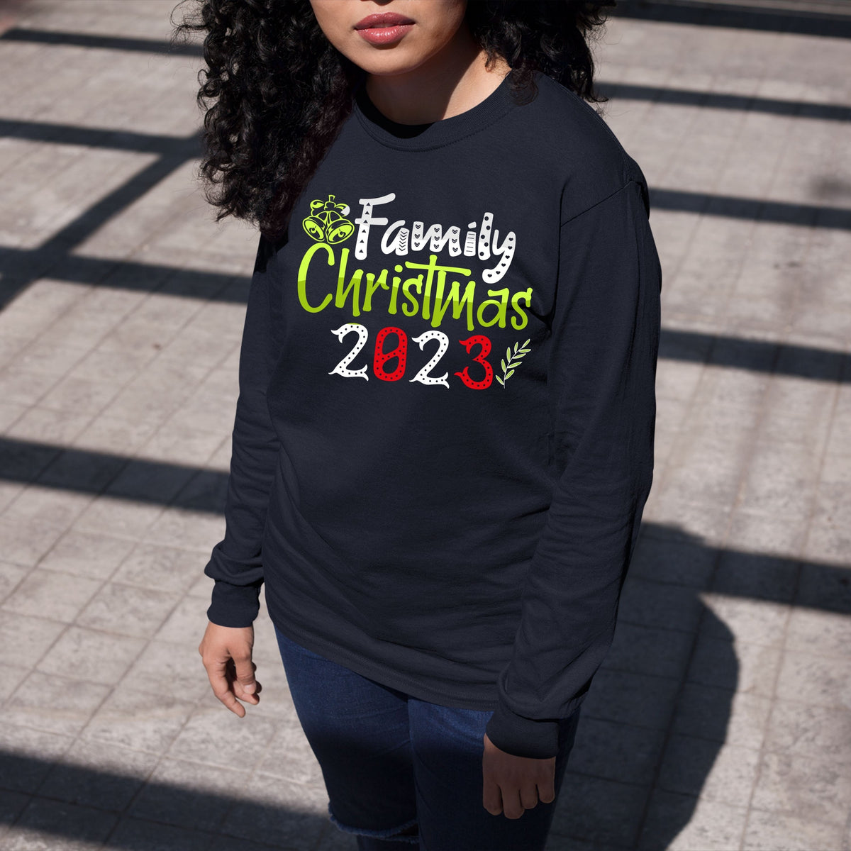 Family Christmas 2023, Christmas Crewneck For Women, Christmas Long Sleeves, Christmas Sweatshirt, Christmas Sweater, Christmas Present