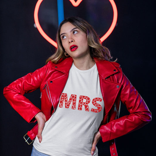 MRS, Trendy Valentines, Groovy Valentine Day, Retro Valentine, Lovely Valentine, 14th February, Valentine Art Shirt