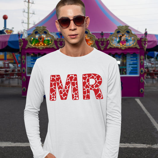 MR, Trendy Valentines, Cute Valentine Shirt, Cute Valentine, Groovy Valentine, Retro Valentine, Funny Valentine