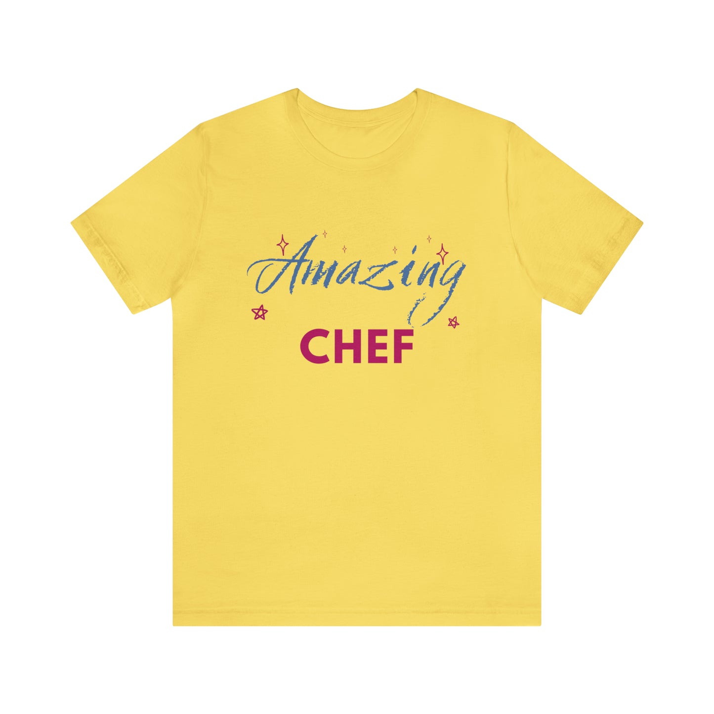 Amazing Chef Unisex Jersey Short Sleeve Tee