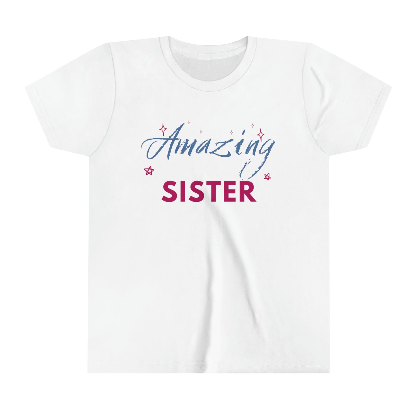 Dark Amazing Sister Youth Short Sleeve Tee