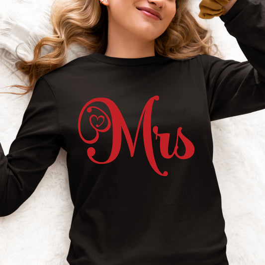 MRS, Valentines Gifts, Valentines Shirt, Valentines Clothing, Valentines Clothes, Love Day, Funny Valentine