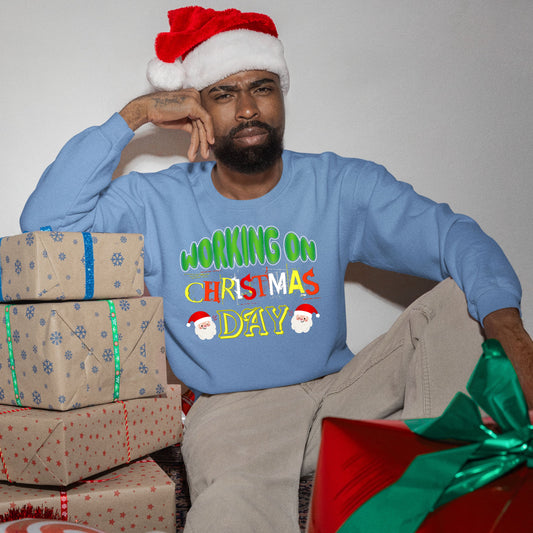 Working on Chirstmas day , Doctor Shirt,  School TShirt, 2022 Christmas, Doctor Gift for Him, Christmas Shirt, Christmas Sweatshirt,