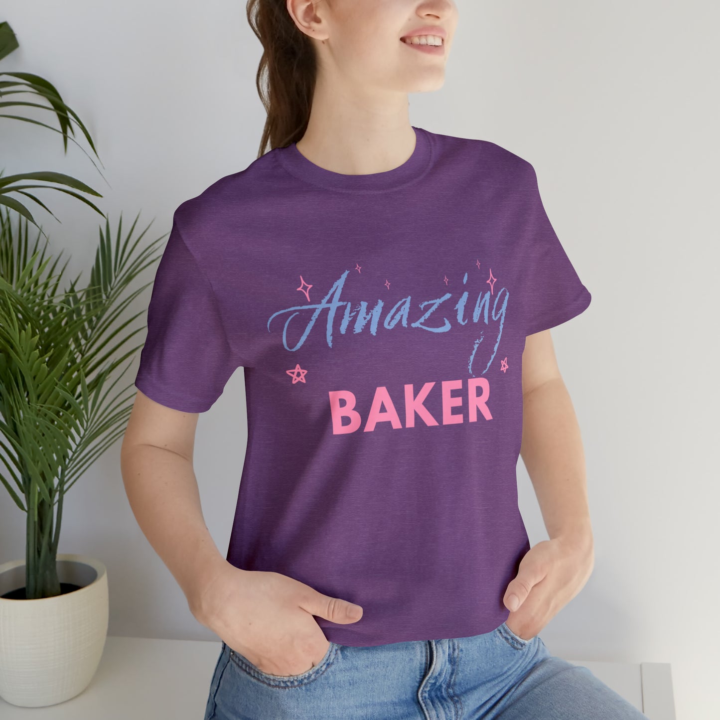 Amazing Baker Unisex Jersey Short Sleeve Tee