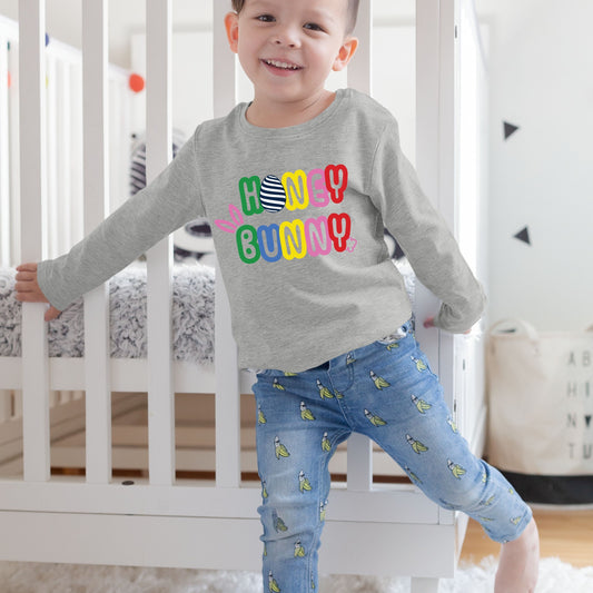 Honey Bunny- Toddler Long Sleeve Tee