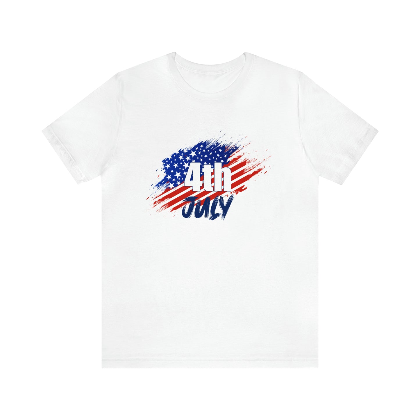4th of July Celebration Unisex Short Sleeve Jersey Tee