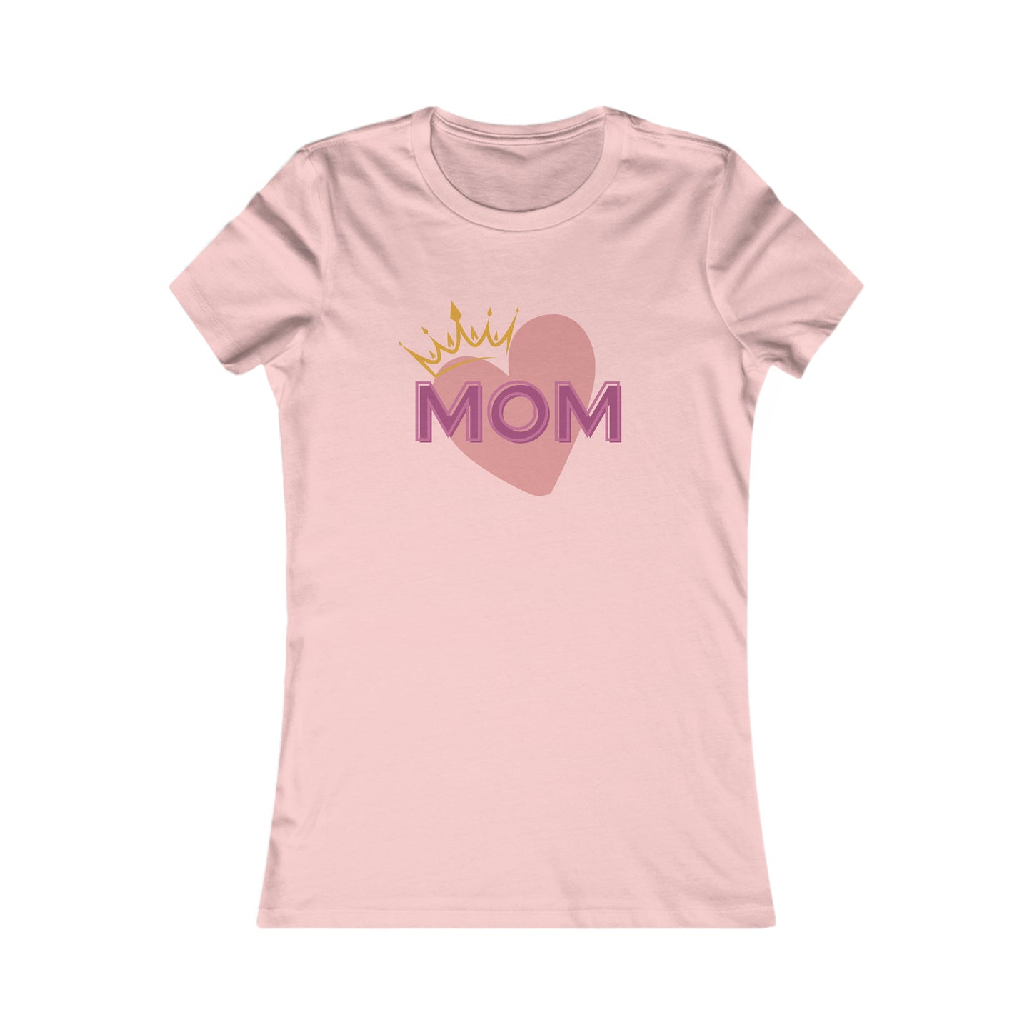 Mom with a Heart Women's Favorite Tee