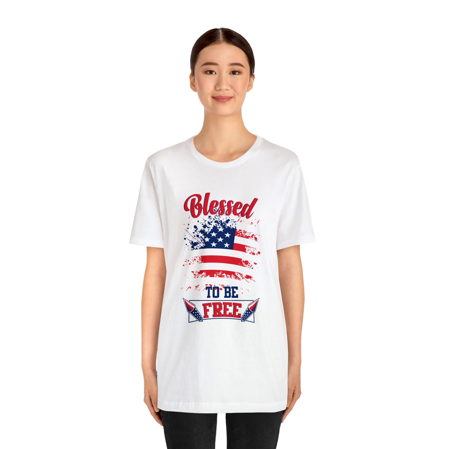 Blessed to be Free | Unisex Jersey Short Sleeve Tee