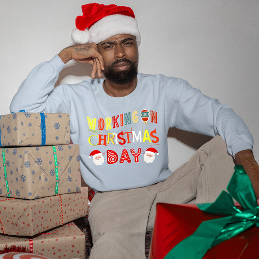 Working on Chirstmas day , Christmas Sweatshirt,  School TShirt, Christmas Shirt, Doctor Shirt, 2022 Christmas, Doctor Gift for Him,