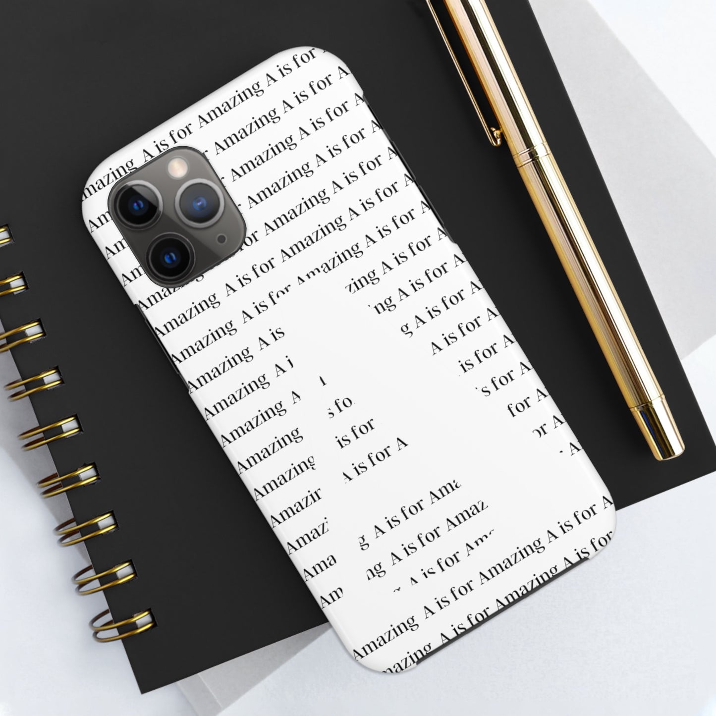 A is for Amazing Tough Phone Cases