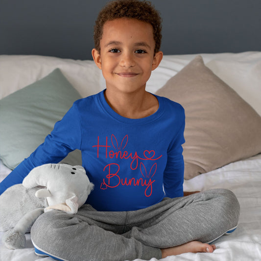 Honey Bunny- Toddler Long Sleeve Tee