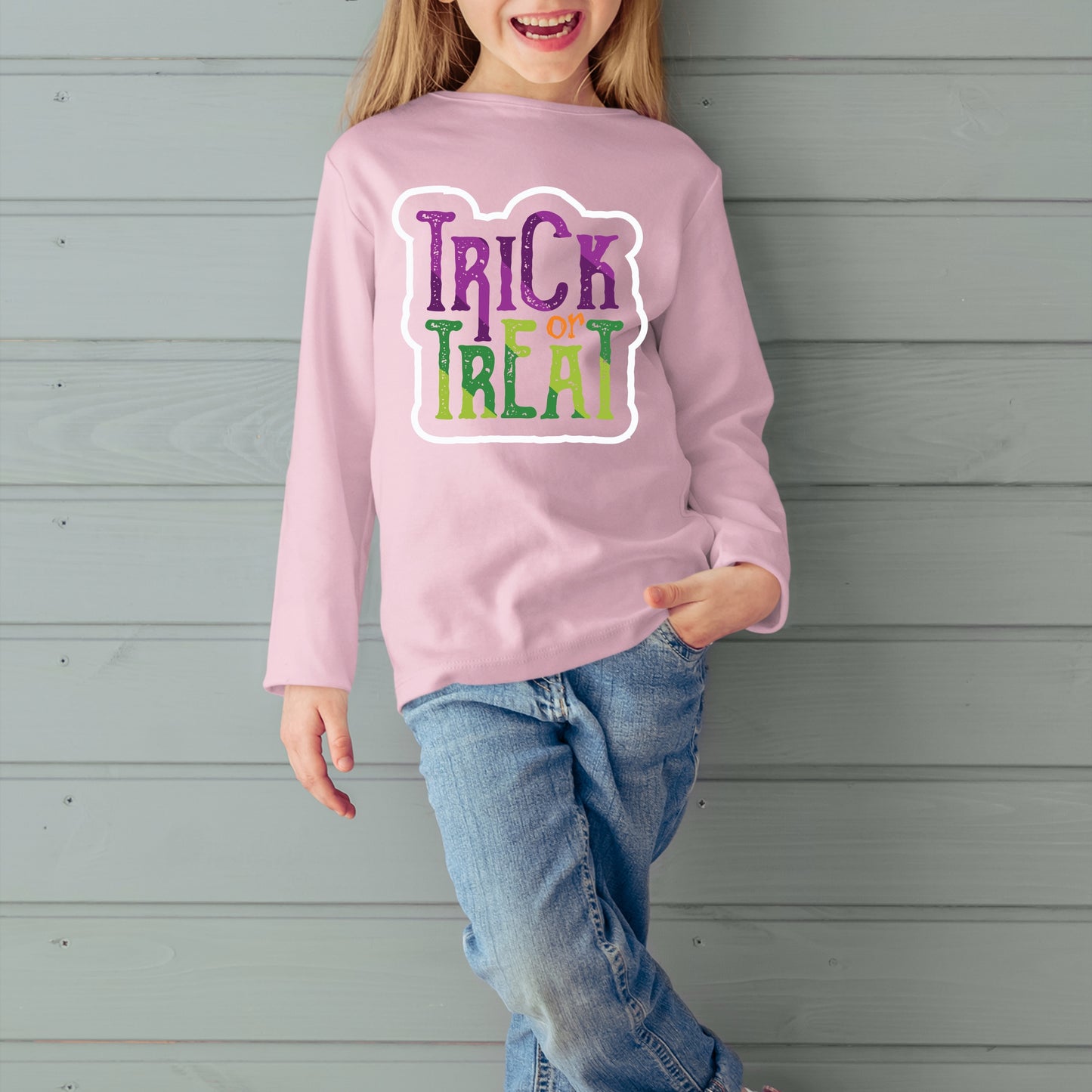 Trick or Treat, Halloween Gift Sweatshirt, Halloween Sweater, Cute Halloween Sweatshirt, Funny Halloween Sweatshirt, Fall Sweatshirts
