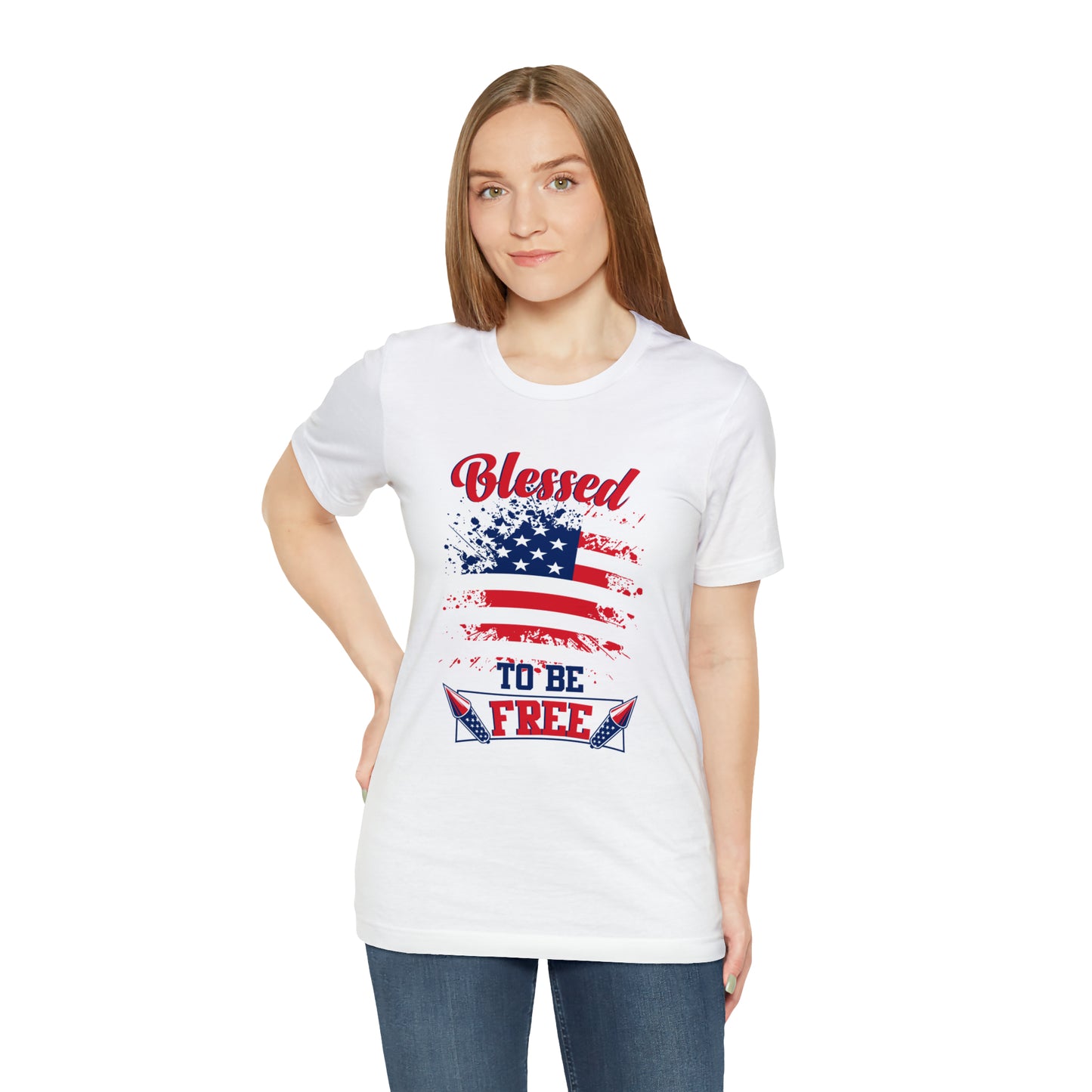 Blessed to be Free | Unisex Jersey Short Sleeve Tee
