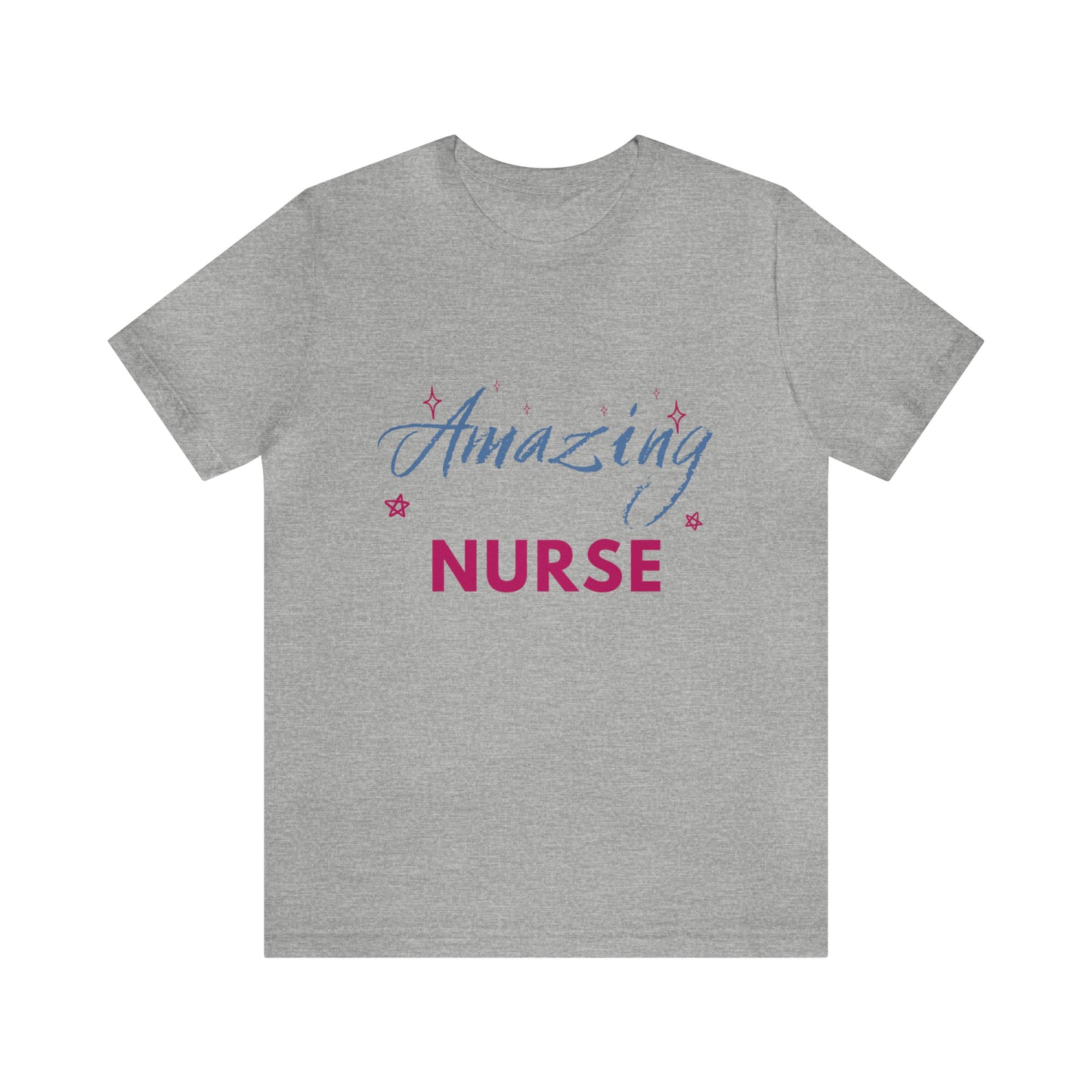 Amazing Nurse Unisex Jersey Short Sleeve Tee