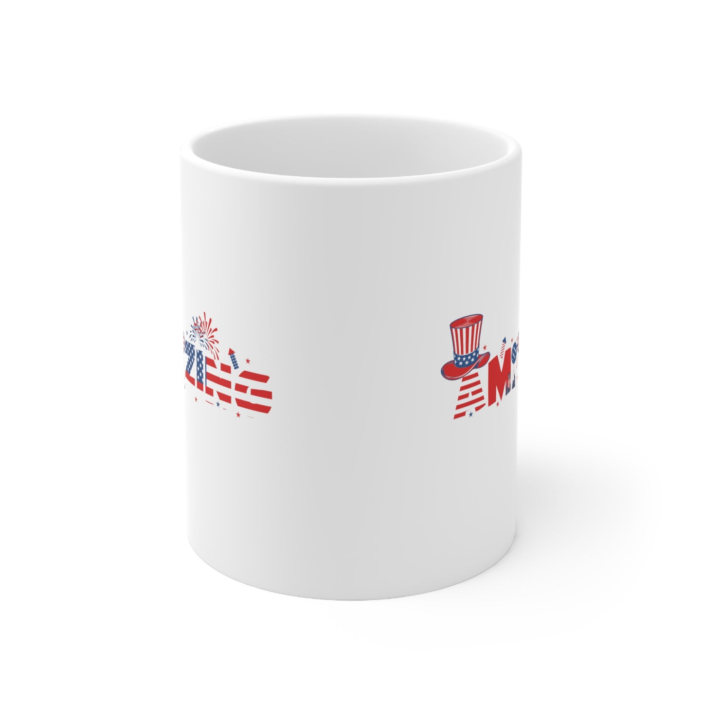 Red White Blue Amazing Ceramic Mug 11oz