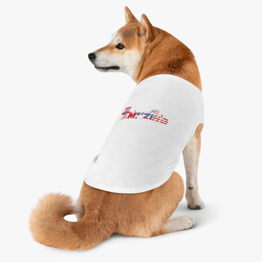 Red White Blue Amazing Pet Tank Top
