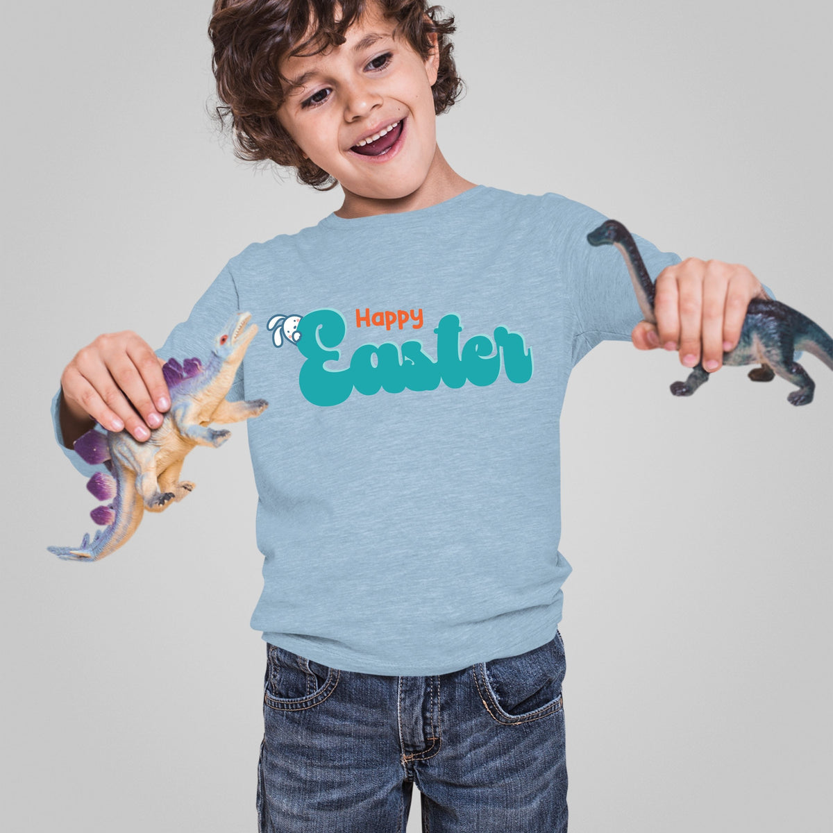 Happy Easter - Toddler Long Sleeve Tee