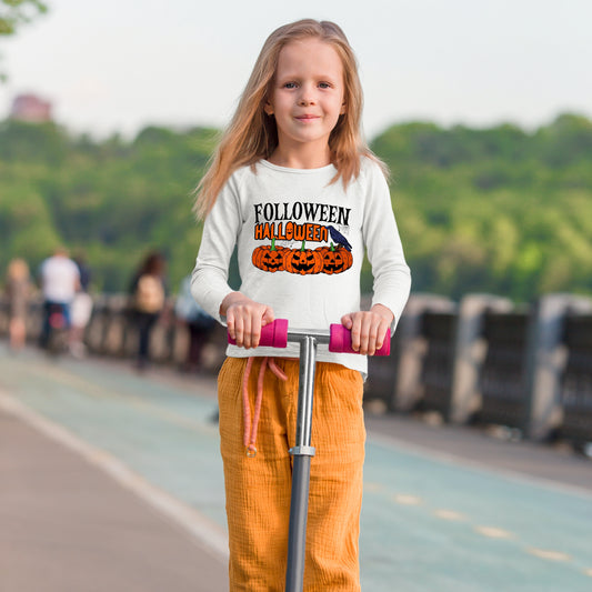 Halloween Folloween Halloween Sweatshirt, Cute Halloween Sweatshirt, Funny Halloween Sweatshirt, Halloween Design Shirt, Fall Sweatshirts