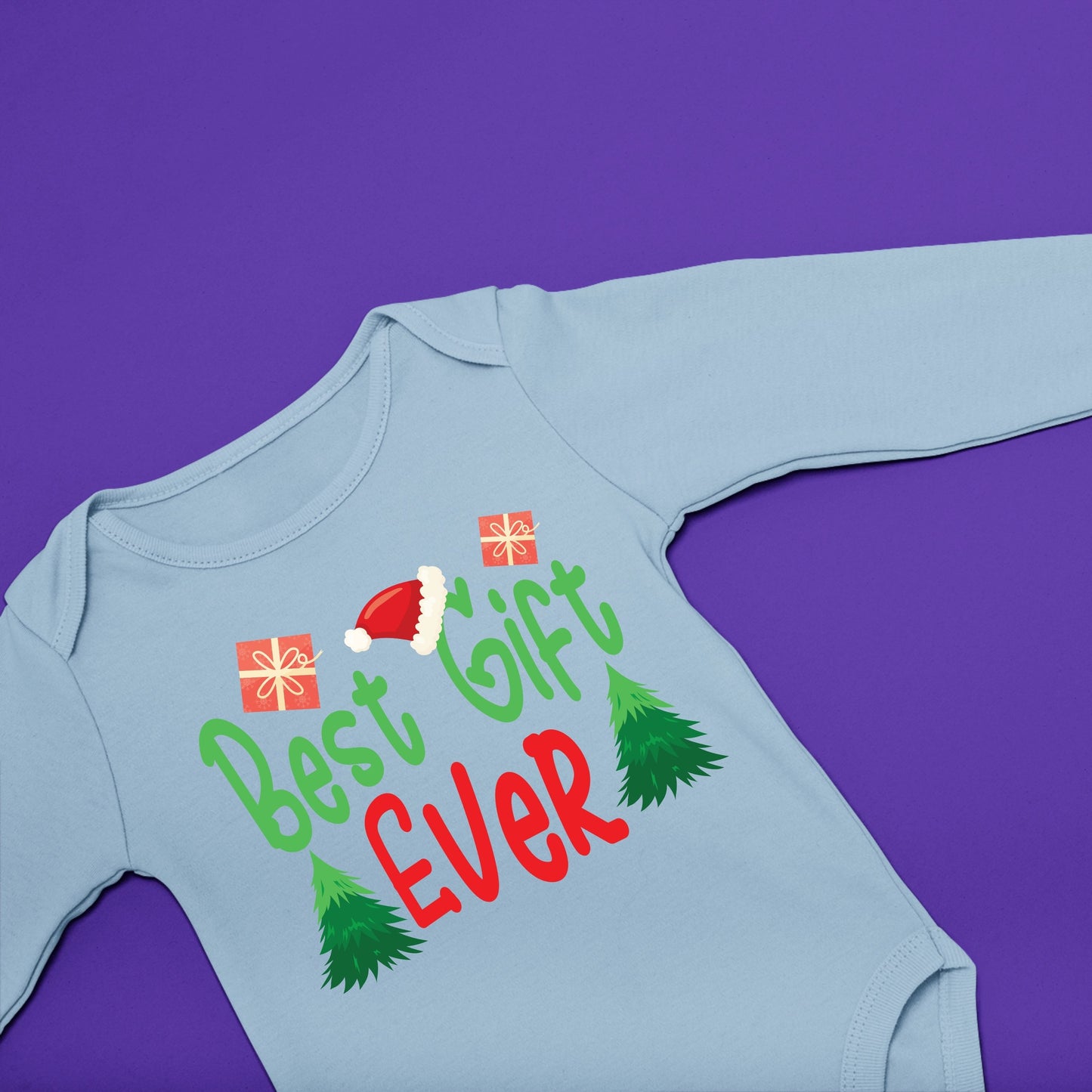 Best Gift Ever, Christmas Bodysuits For Kids, Christmas Long Sleeves, Christmas Bodysuits, Christmas Onesies, Christmas Present