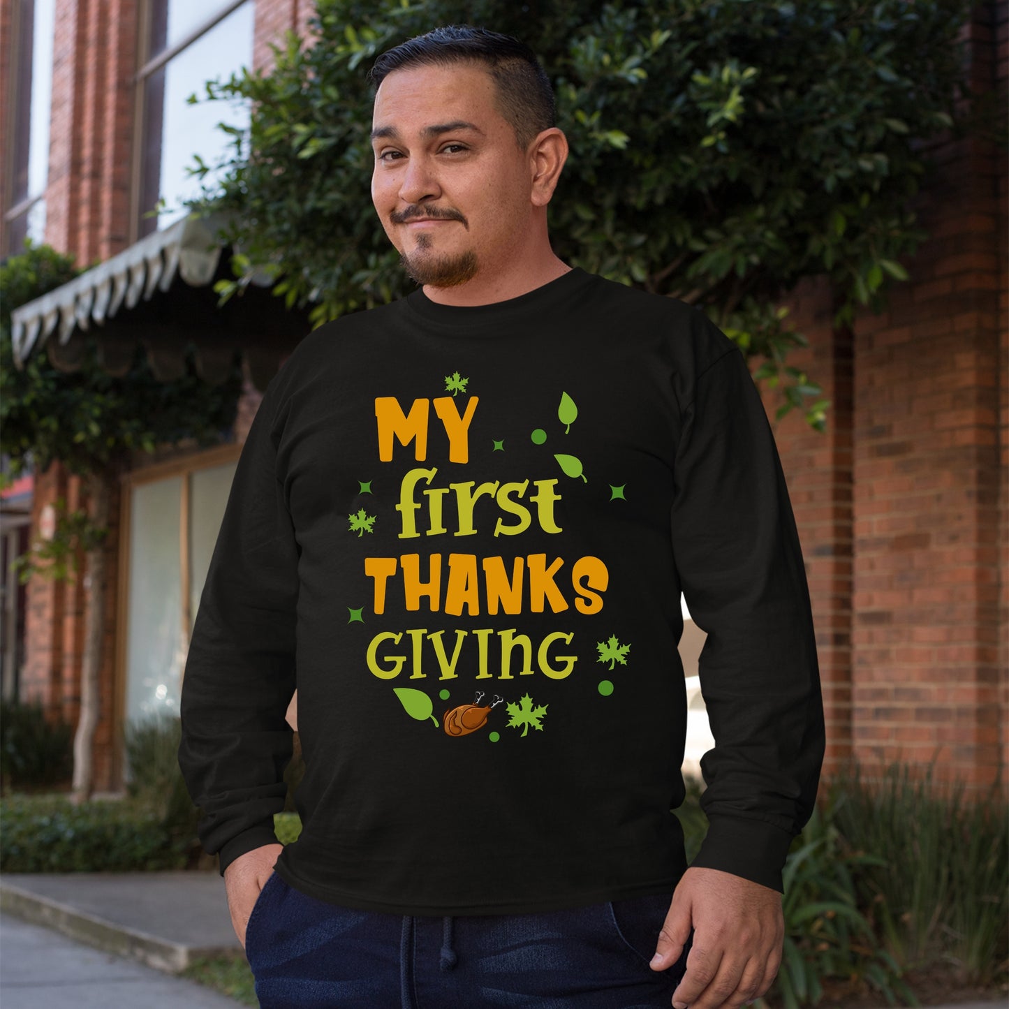 First Thanksgiving Sweatshirt, Thanksgiving Sweatshirt, Thanksgiving Sweater for Men, Thanksgiving Sweater for Women, Thanksgiving Gift Idea