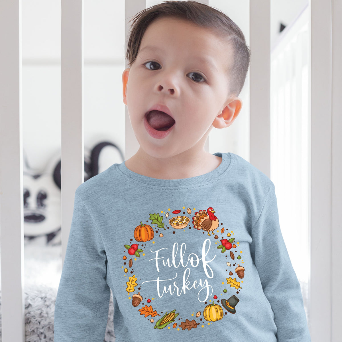 Full Of Turkey, Thanksgiving Sweatshirt, Thanksgiving Sweater for kids, Thanksgiving Gift Ideas, Cute Thanksgiving