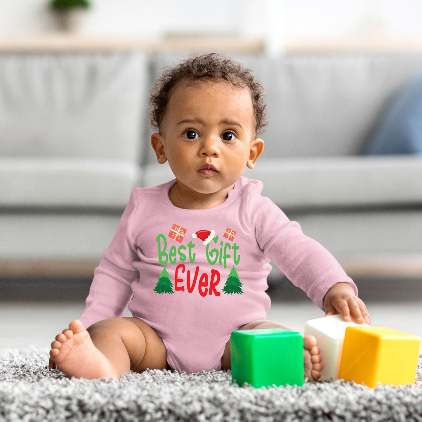 Best Gift Ever, Christmas Bodysuits For Kids, Christmas Long Sleeves, Christmas Bodysuits, Christmas Onesies, Christmas Present