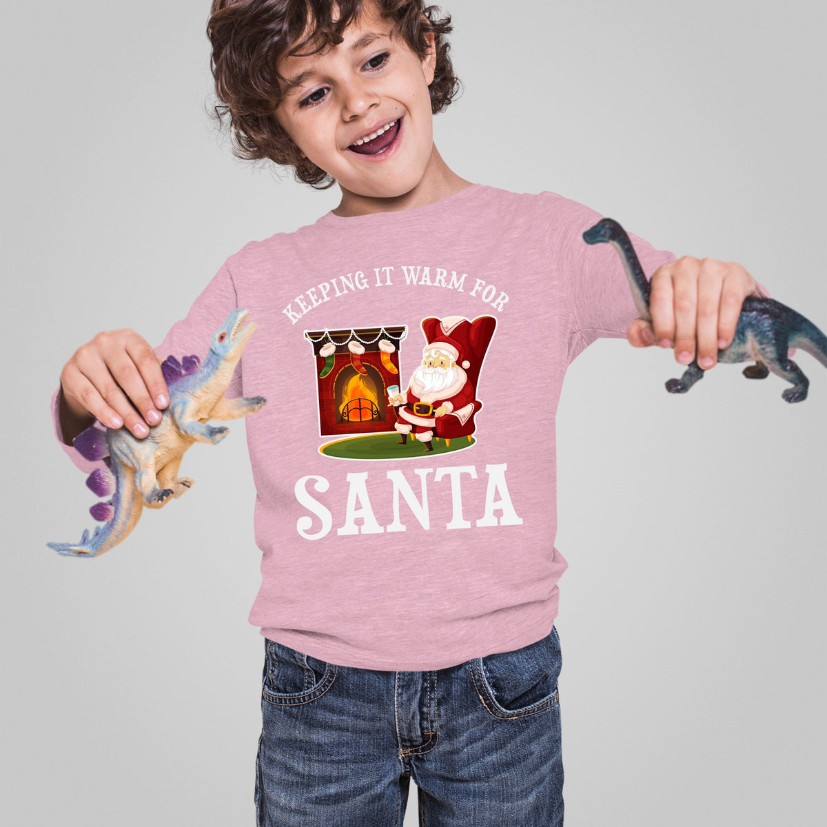 Keeping It Warm for Santa, Toddler Long Sleeves, Christmas Decor, Christmas Clothing, Christmas Sweatshirts, Christmas Shirts, Christmas